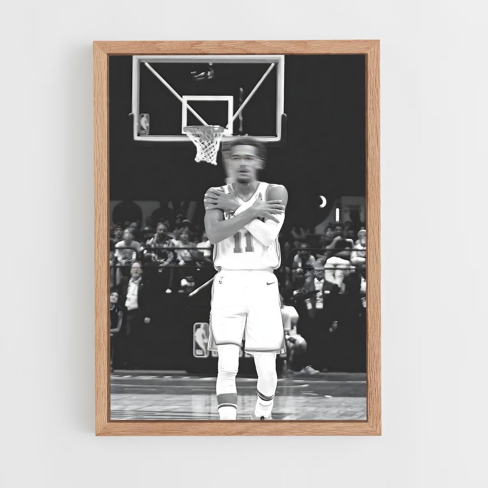 Poster Trae Young: Étoile Montante – affiche Basketball (vue 4)